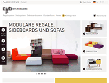 Tablet Screenshot of cubit-shop.com